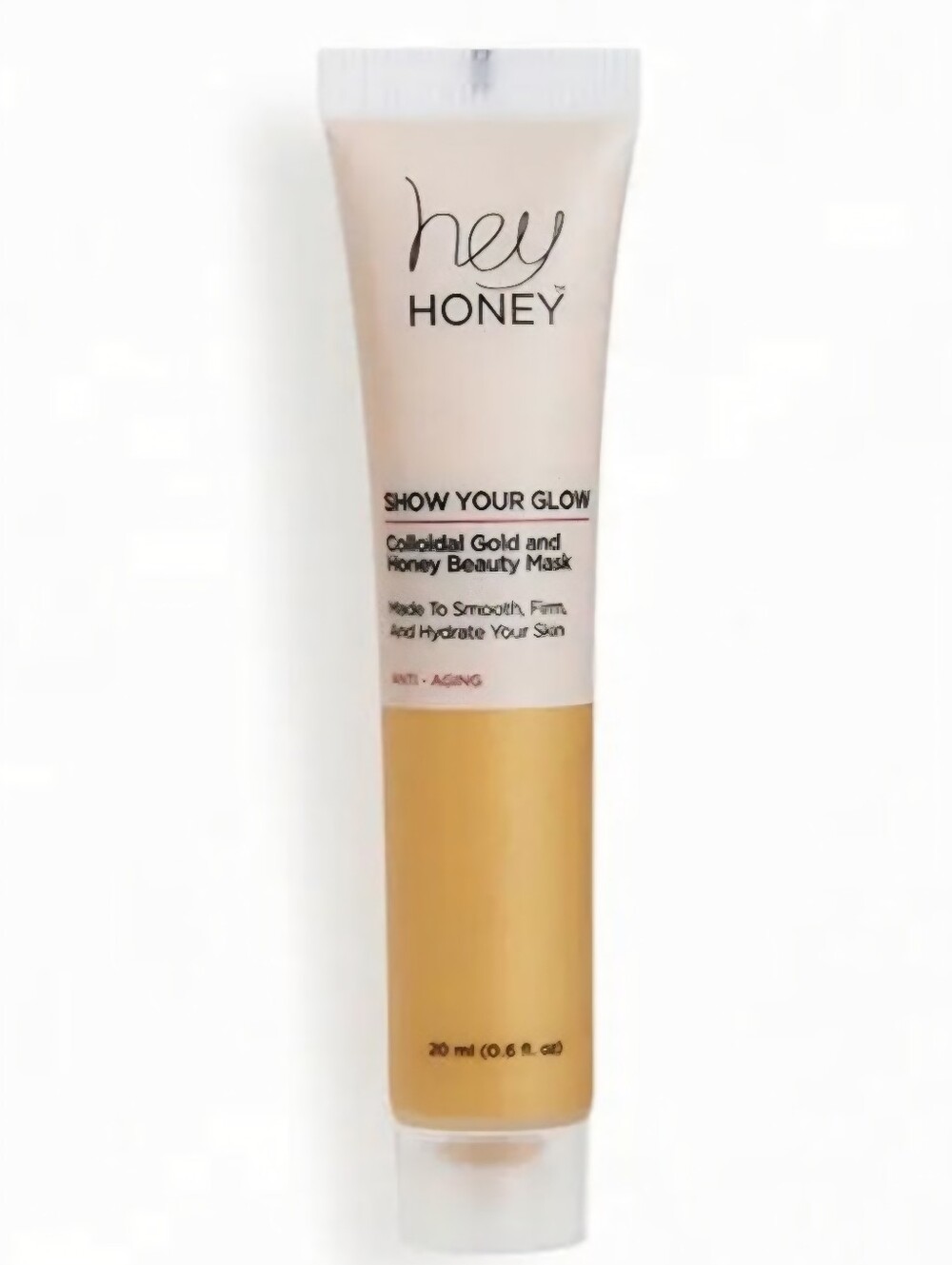 Hey Honey Skincare Show Your Glow Colloidal Gold Honey Face Mask Treatment 20ml